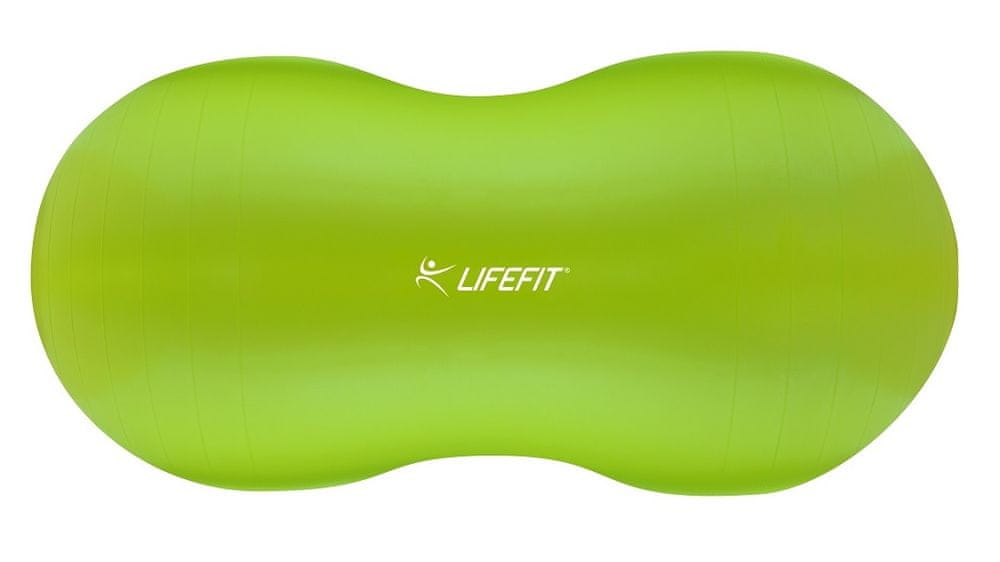 LIFEFIT Gymnastická lopta NUTS 90x45 cm svetlozelený